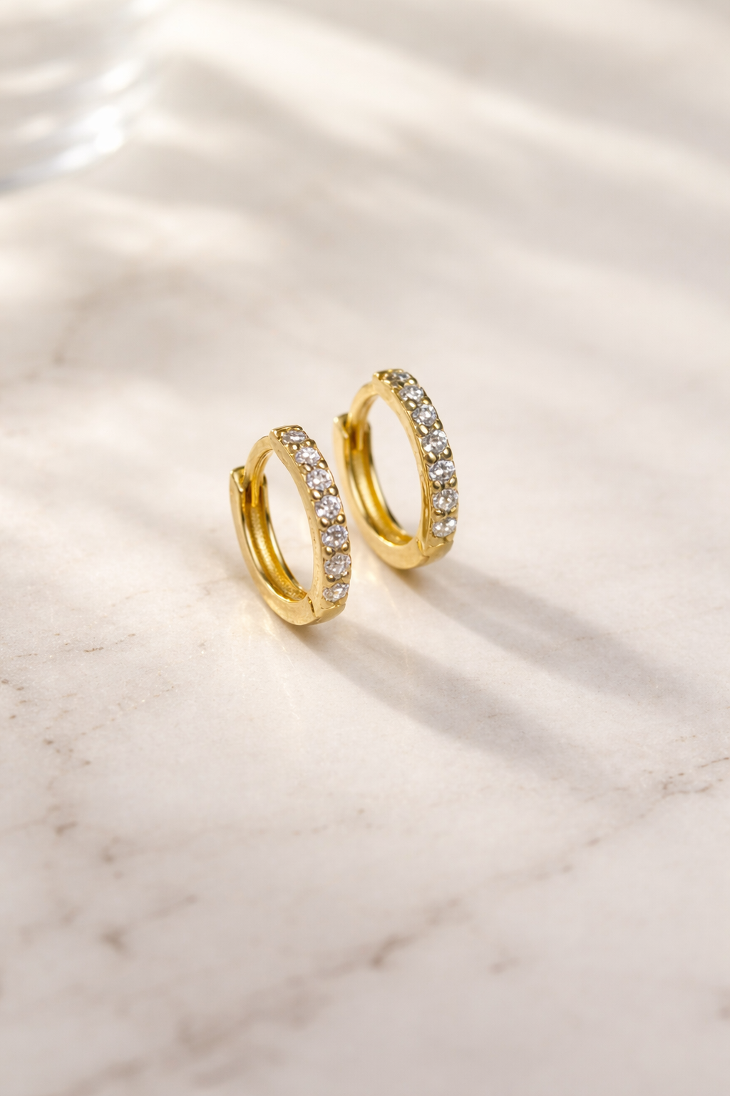 Gold Diamanté Huggies