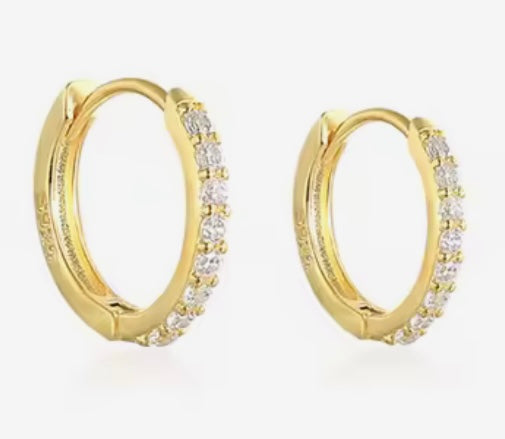 Gold Diamanté Huggies