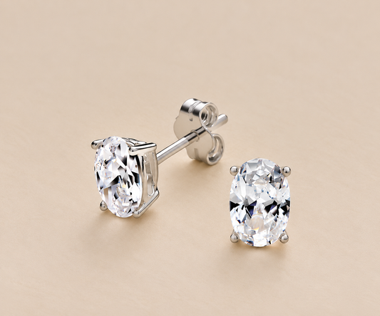 Oval • Cubic Zirconia • Silver