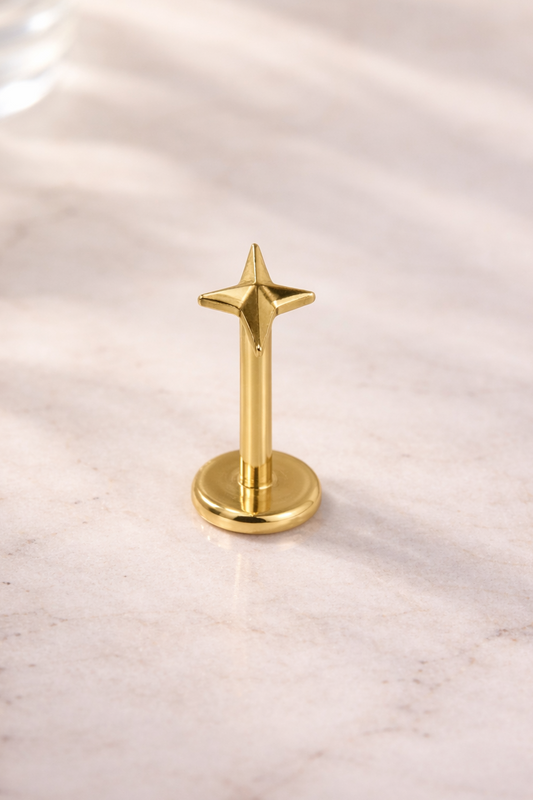 Guiding Star Labret - Gold